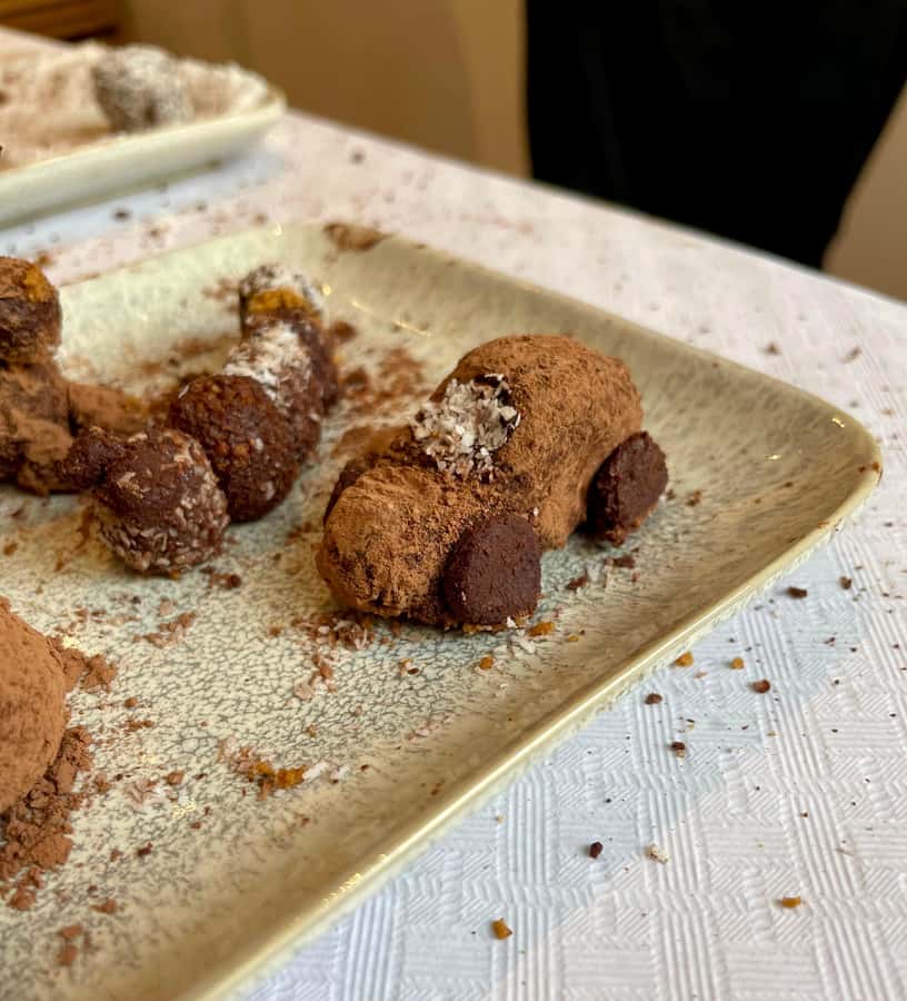 1.5h Cusco Chocolate Workshop - Truffles & Hot Chocolate - Packing the finished chocolates