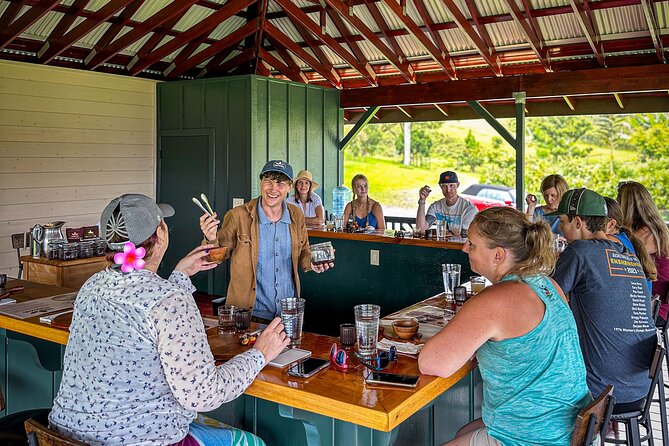 10 Bar Hawaiian Craft Chocolate Tasting Experience - Arriving above the Honolii River Valley