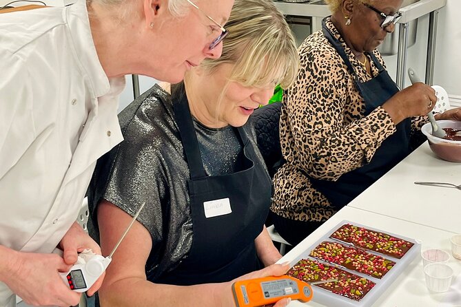 3 Hour Chocolate Making Experience in The Mayford business centre - Starting with ganache and filled chocolates