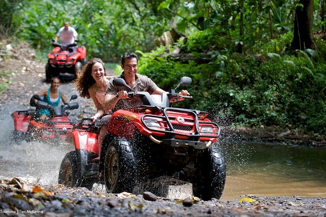 4x4 Dominican Adventure with Chocolate and Coffee Tasting - Getting ready at Rancho Quad Bike