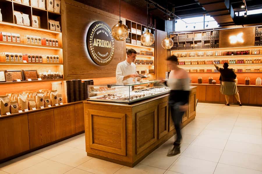 AFRIKOA Bean-to-Bar Chocolate Experience - Roasting brings out the bean’s character