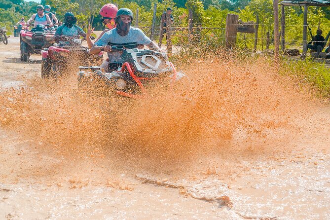ATV through the cenote jungle, chocolate tasting AND coffee - Riding the country roads toward Macao Beach
