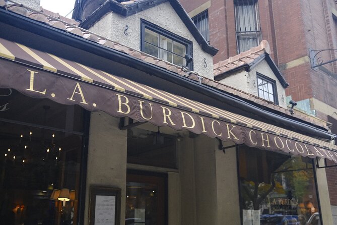 Back Bay Evening Chocolate Tour - Newbury Street gives you the most food and gallery time