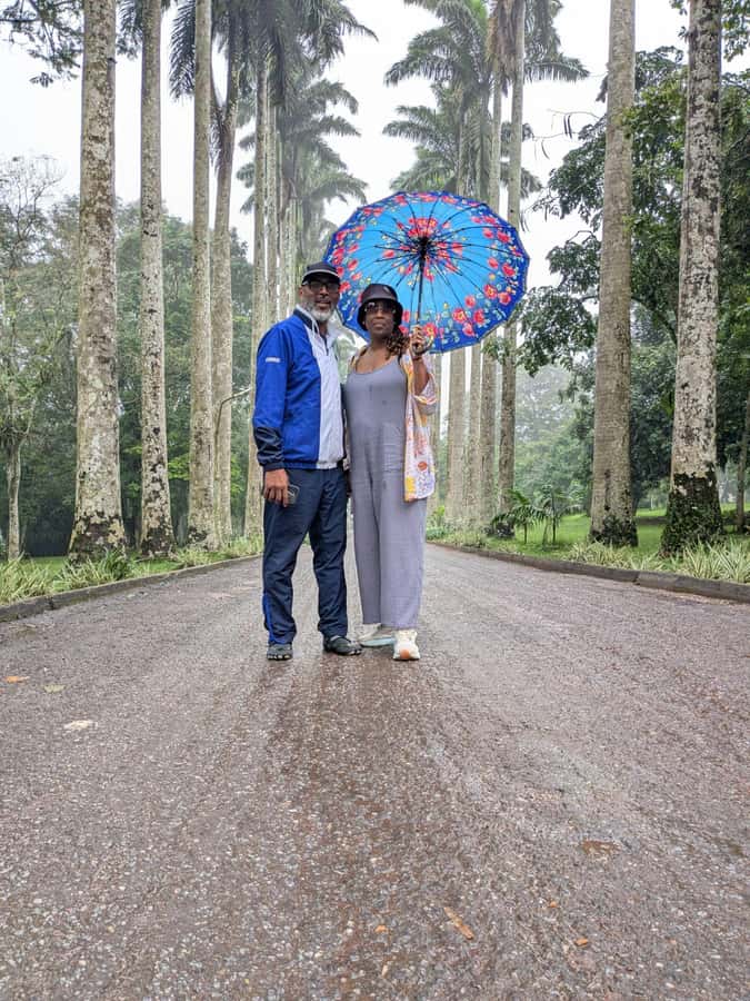 Boti Falls, Umbrella Rock, Aburi Gardens & Cocoa Farm Tour - Umbrella Rock: the day’s best viewpoint