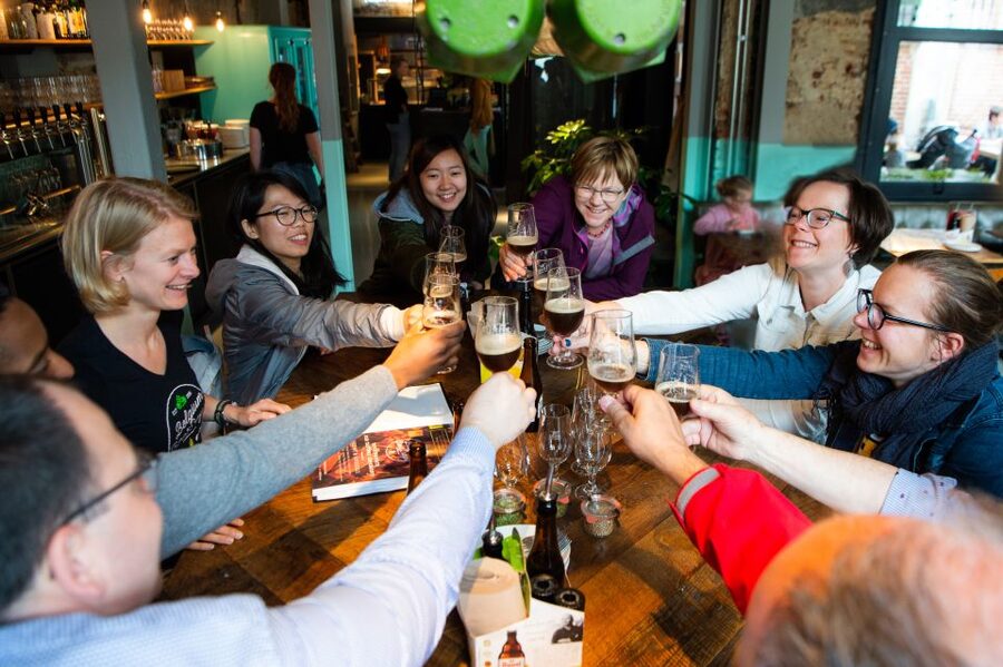 Bruges: Belgian Beer Tour with Chocolate Pairing - Walking through Bruges with beer in mind