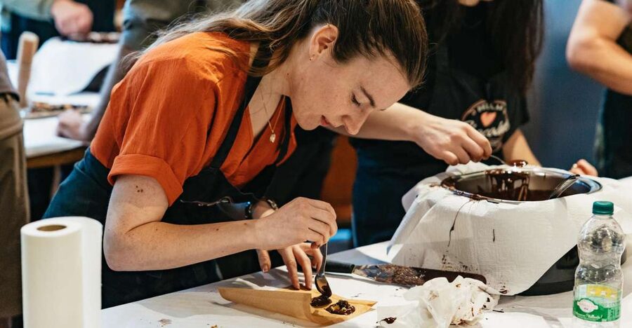 Brussels: 2.5-Hour Belgian Chocolate Making Workshop - The first stage: learning to temper chocolate