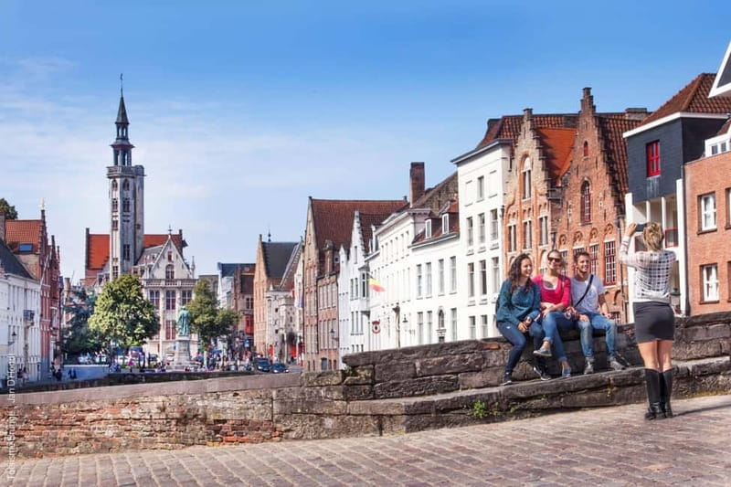 Brussels: Bruges & Ghent Tour w/ Cruise & Chocolate Tasting - Ghent from the canal: a different view of Flanders