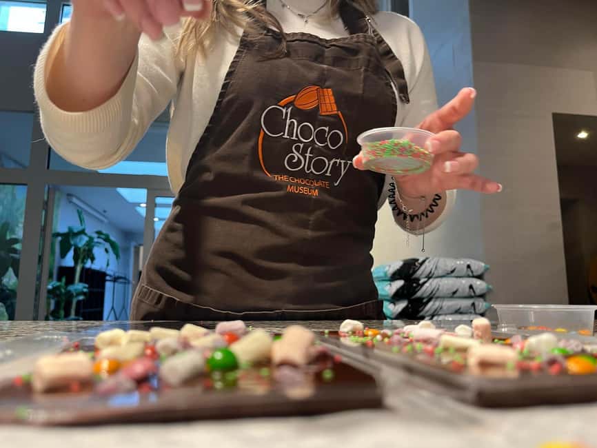 Brussels: Chocolate Museum Visit with Workshop - What you can make in 50 minutes