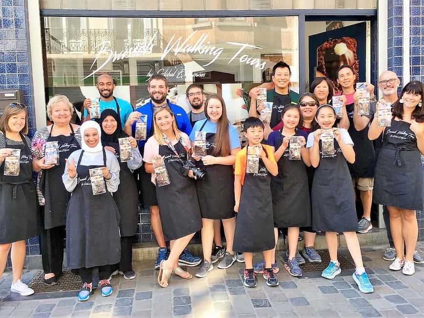 Brussels: Chocolate Workshop and Guided Walking Tour - What the guides add to the experience