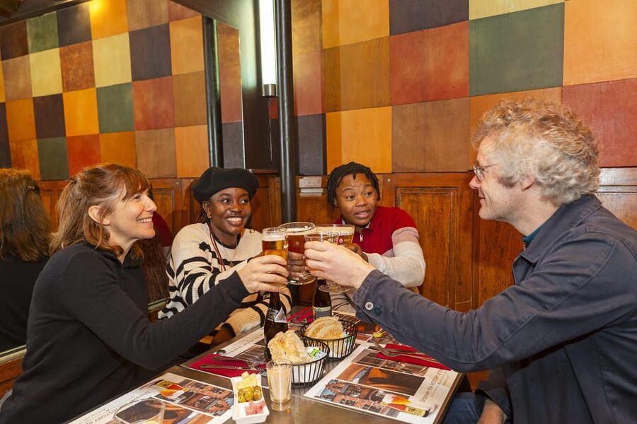 Brussels Food Tour: Main Dish, Beer, Waffle & Chocolate - The Marolles: a useful first taste of the city