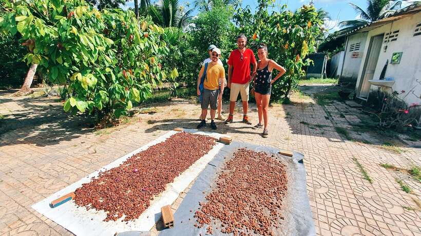Can Tho: Countryside Cycling Tour with Cocoa Farm Visit - Exploring Can Tho’s organic cocoa garden