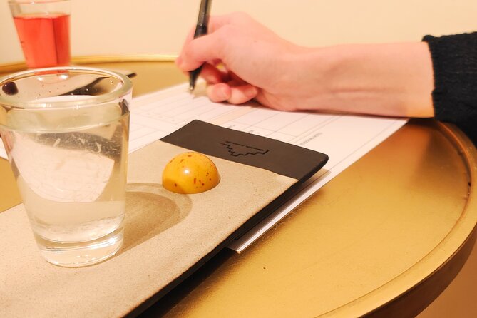 Chocolate and Jenever (Belgian Gin)Tasting in Ghent - Six chocolates from four Belgian makers