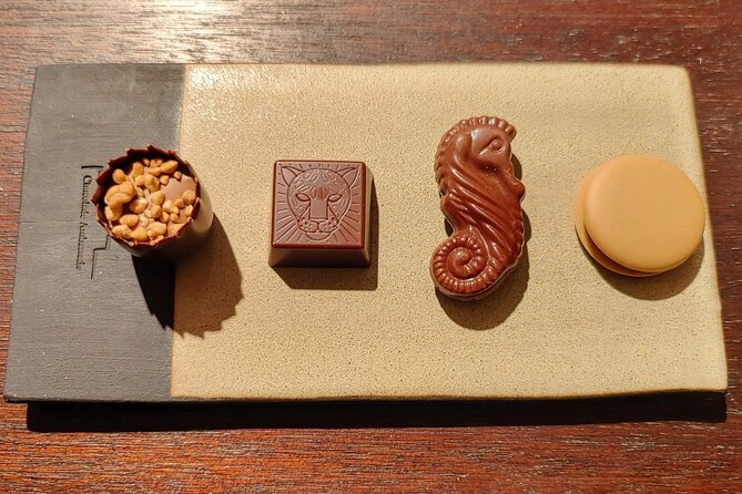 Chocolate history workshop Ghent - Four Belgian bonbons, from classic to modern