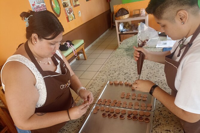 Chocolate Macarons Workshop in Puerto Vallarta - Tasting your work and taking it home