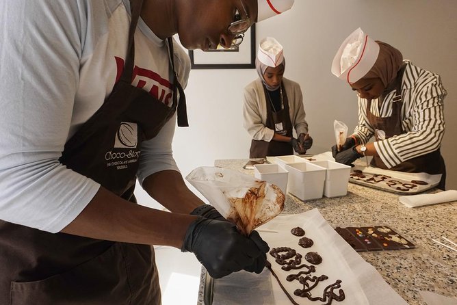 Chocolate Workshop and Self-Guided Museum Visit at Choco-Story in Brussels - Making tablets, lollipops, and mendiants