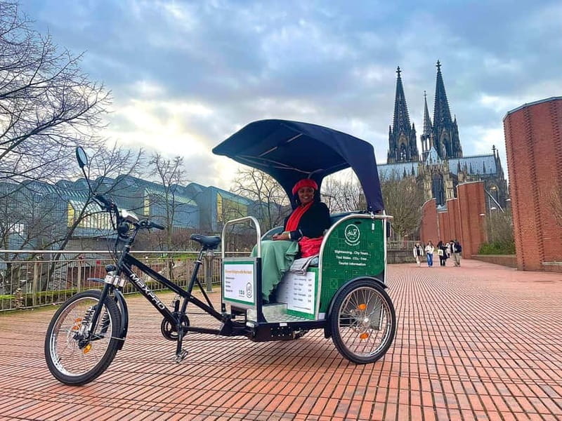 Cologne: Chocolate tasting Tour per Rickschaw - Cologne Cathedral and the main city sights