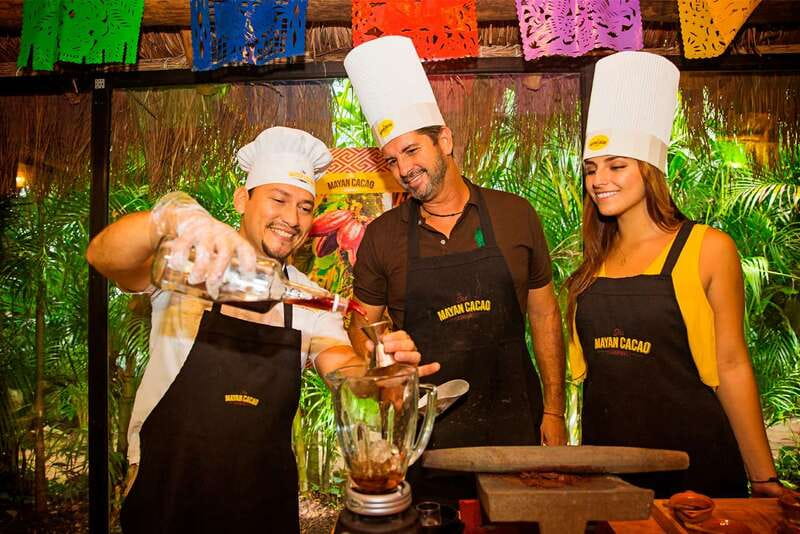 Cozumel: Chocolate Margarita Workshop with Mayan Recipe - From cacao bean to handmade chocolate