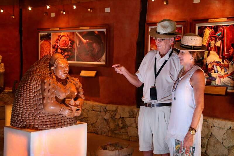 Cozumel: General Admission to the Mayan Cacao Experience - Inside the Mayan hut