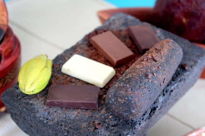 Cozumel: Seaside Chocolate Workshop and Wine Tasting - Making a chocolate bar with traditional ingredients