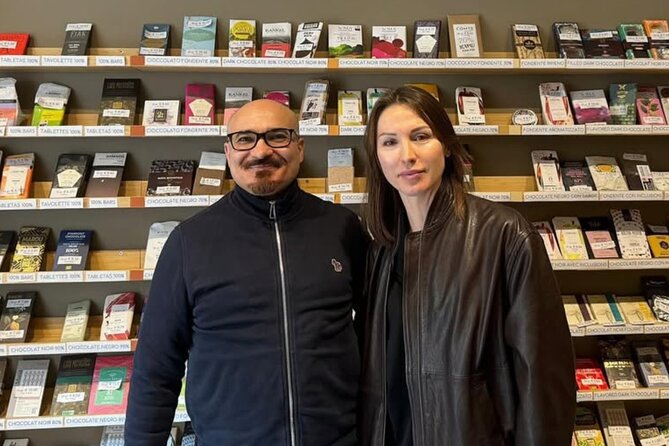 Fine Chocolate Tasting in Turin - Entering Chocolate7 and meeting the host