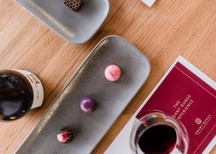 Grant Burge: Just Bliss - Wine and Chocolate Experience - The hosts give the tasting its personality