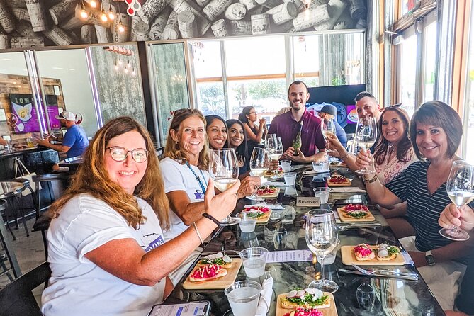 Grapevine's Wine & Chocolate Happy Hour - Stop three at Wine Fusion: the heartiest food pairing
