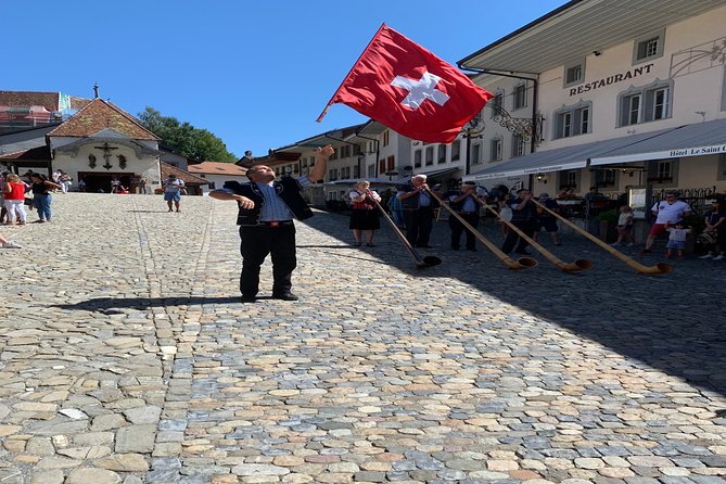 Gruyères Castle, Cheese, and Chocolate Tour | From Zurich - Walking through the medieval town of Gruyères