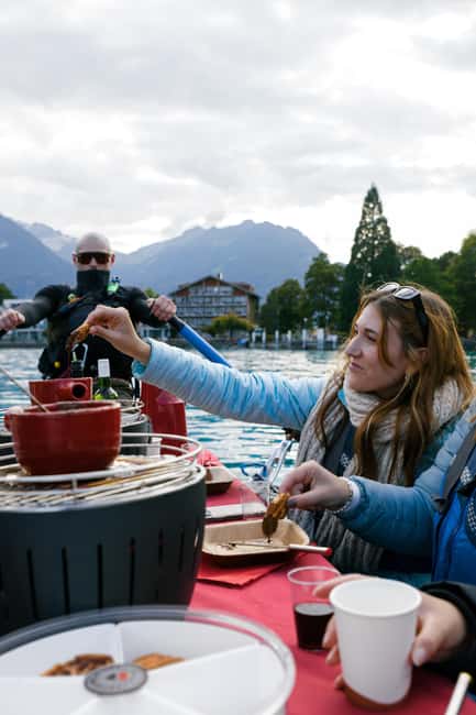 Interlaken: Chocolate Fondue Float - Starting near Interlaken with a short safety briefing