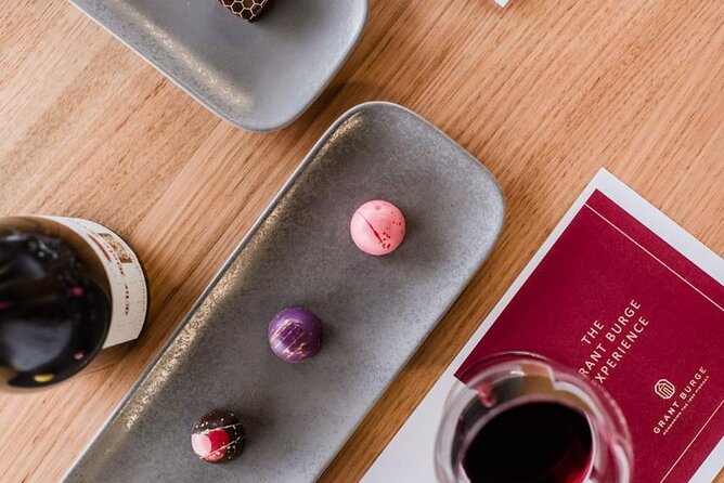 Just Bliss Wine and Chocolate Experience in Barossa - Four Grant Burge wines, four chocolate pairings