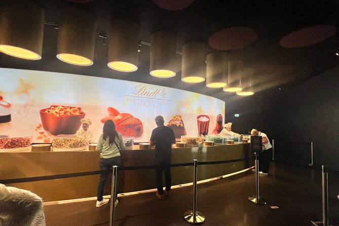 Lindt Home of Chocolate Museum Entry Ticket with Pickup - Arriving in a black limousine from Zurich