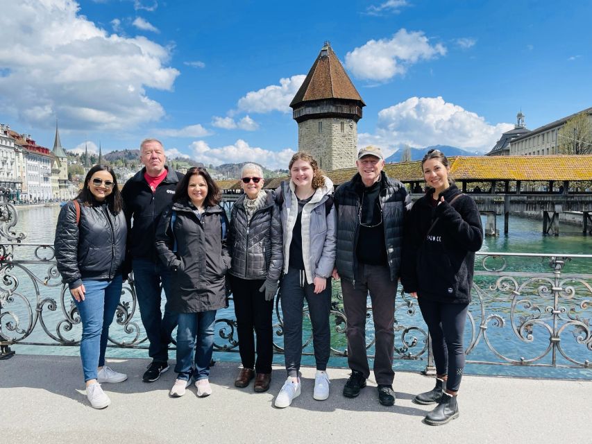 Lucerne CH Tour: Cheese, Chocolate, Chapel Bridge & Chateau - Alpine cheese, wine, and the one uneven stop