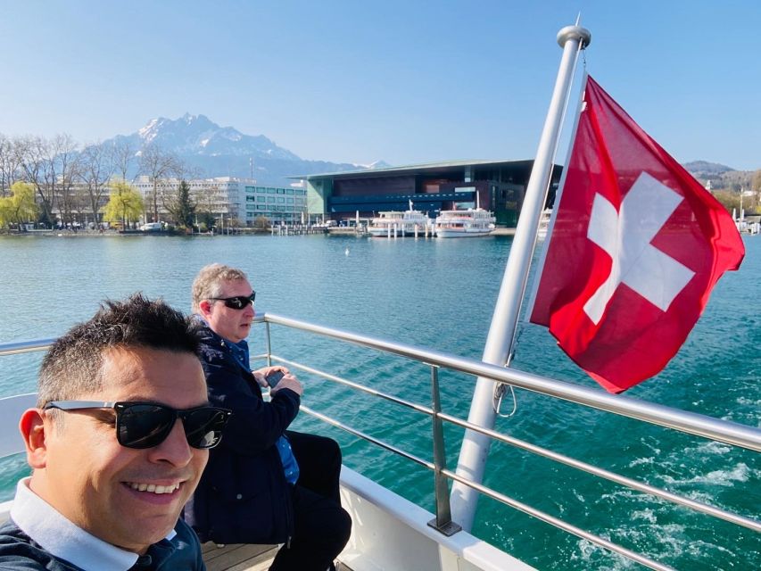 Lucerne CH Tour: Cheese, Chocolate, Chapel Bridge & Chateau - Adding the one-hour Lake Lucerne cruise
