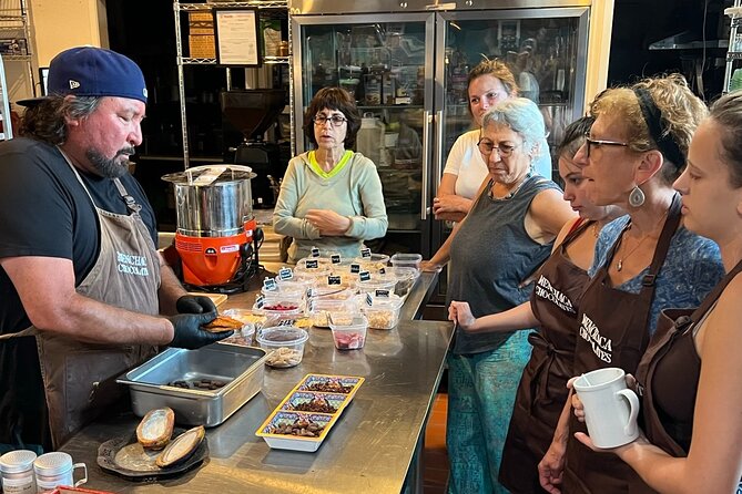 Make your own Chocolate Bars & Chocolate Box - Arriving at Menchaca Chocolates on State Street