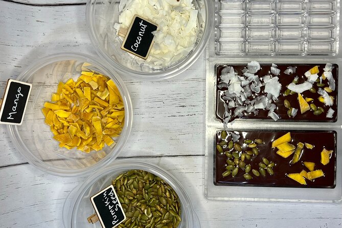 Make your own Chocolate Bars & Chocolate Box - The art table is the heart of the experience