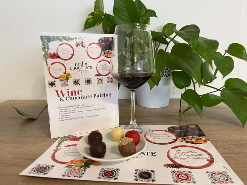 Malta: Wine and Chocolate Pairing Experience - A short introduction to Malta through wine and chocolate