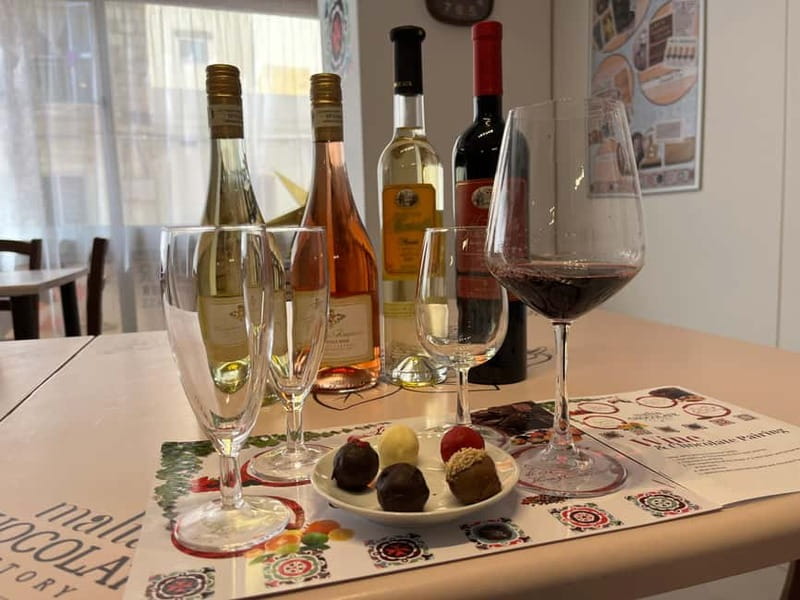 Malta: Wine and Chocolate Pairing Experience - The one-hour timing: convenient, but brisk