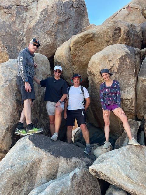Nature Walk+Cacao Ceremony+Soundbath Meditation- Joshua Tree - Walking among boulders and Joshua trees