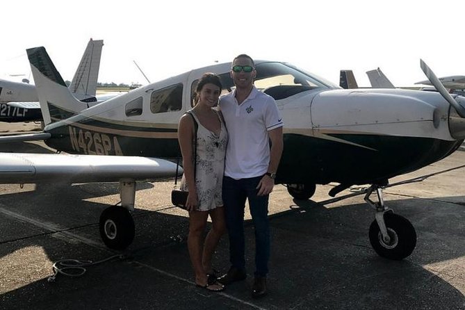 New Orleans VIP Sightseeing Flight with Champagne & Chocolates or Wine & Cheese - Following the Mississippi River
