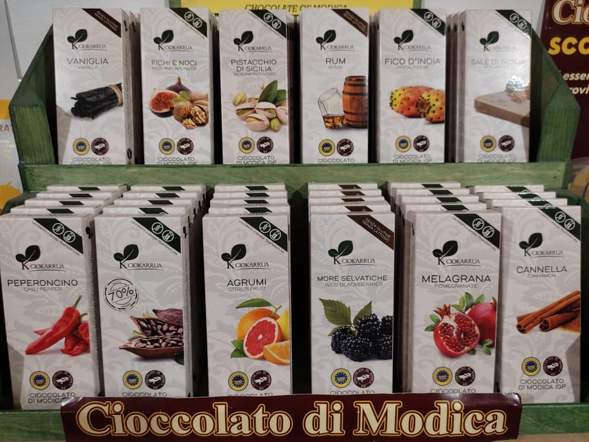 Noto and Modica: Private Tour with Artisan Chocolate Tasting - Modica chocolate and the cold-processing method