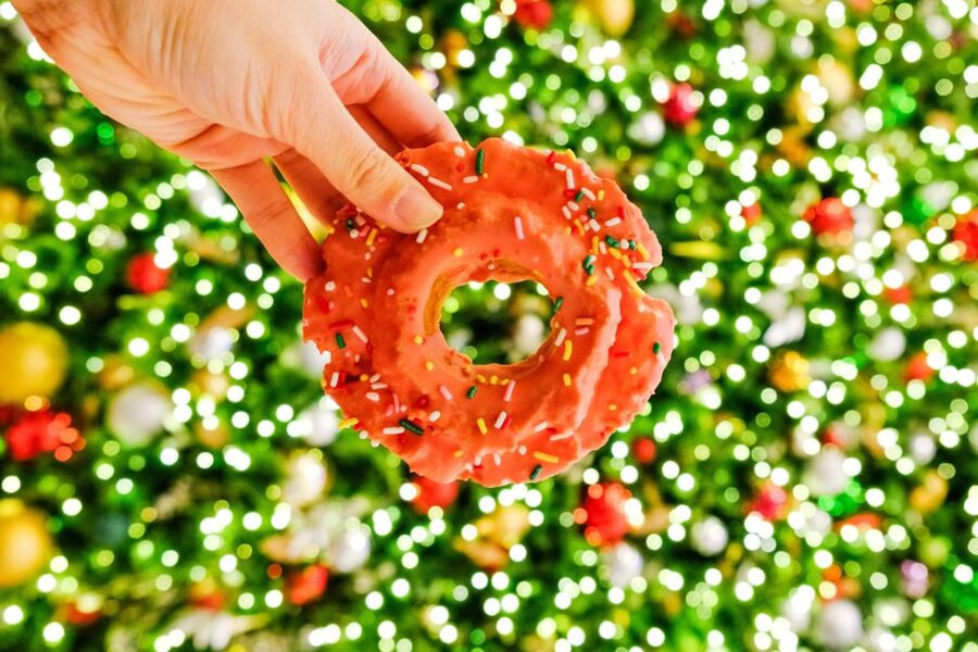 NYC: Midtown Holiday Donut and Hot Chocolate Adventure - Meeting the Donut Elf inside Grand Central