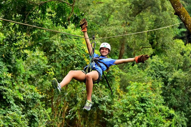 Ocean View Canopy Zip line + Chocolate Experience - A tractor ride up to the canopy