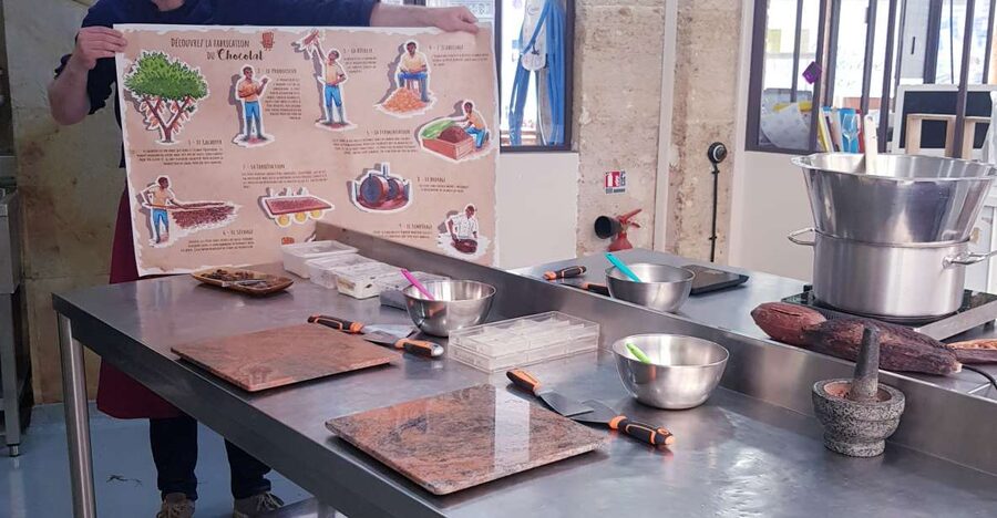 Paris : build your own chocolate bar! - Starting with cacao before it becomes chocolate