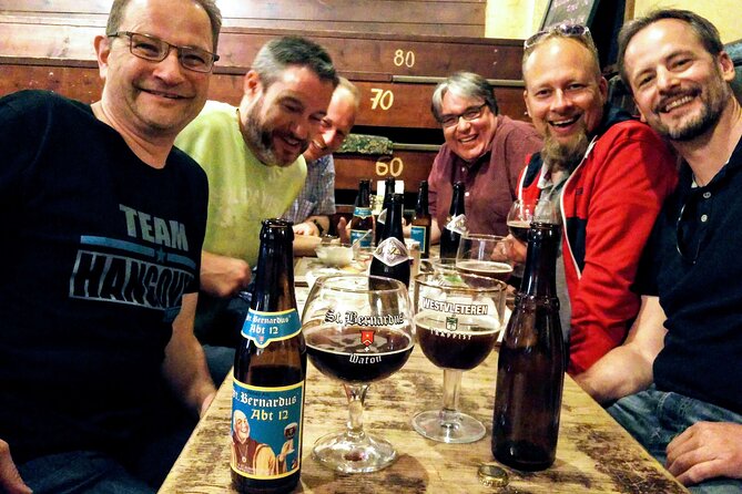 Private: Discover Bruges beers & brewery with chocolate pairing by a young local - The Monk Pub adds Trappist beer and food pairing