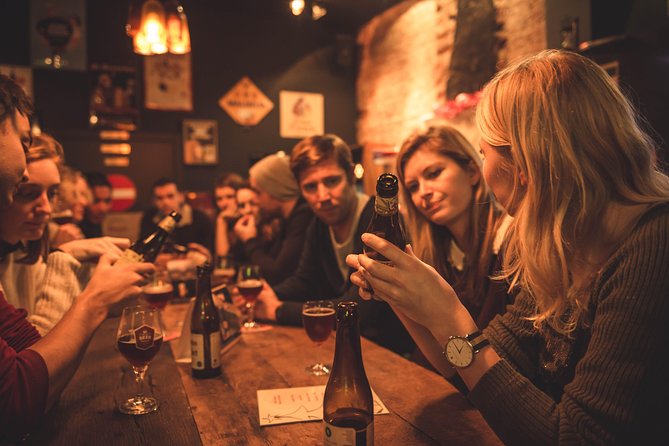 Private: Discover Bruges beers & brewery with chocolate pairing by a young local - ’t Brugs Beertje offers the widest beer choice
