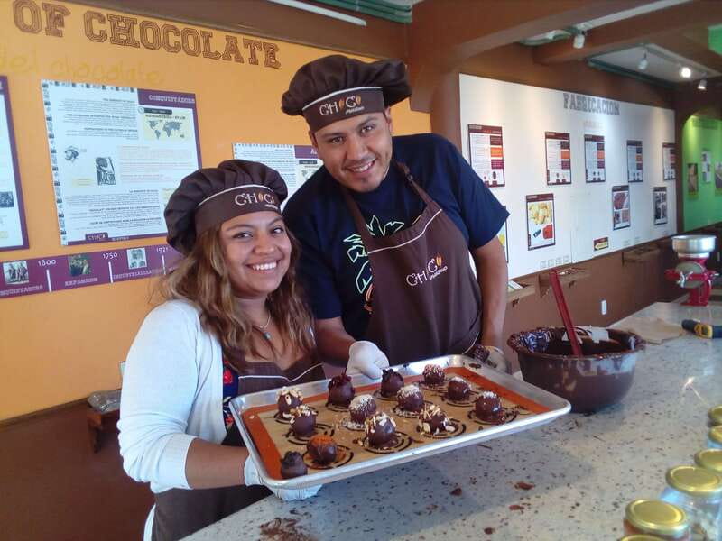 Puerto Vallarta: 2-Hour Chocolate Truffles Workshop - Tempering chocolate on marble