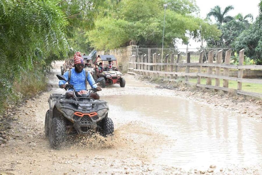 Punta Cana: ATV Tour with Coffee and Chocolate Tasting - Los Hoyos del Salado, the 25-foot cenote stop