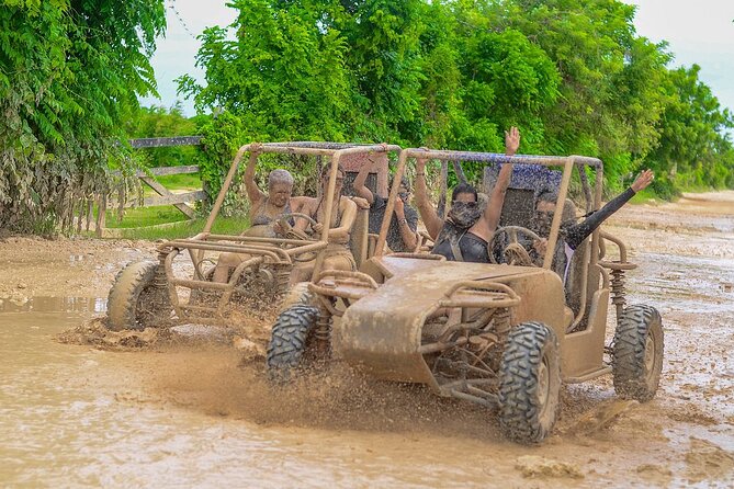 Punta Cana Buggy with Chocolate, Coffee & Cave Swim - The muddy buggy route and the safety question