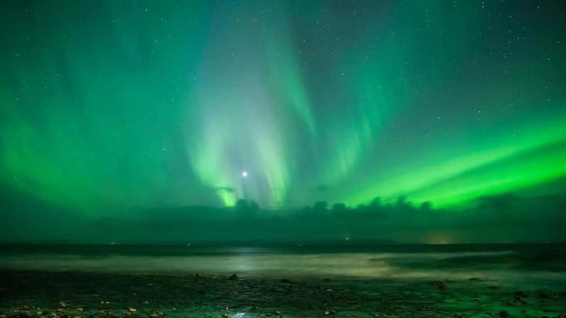 Reykjavik: Northern Lights Adventure Tour with Hot Chocolate - Leaving Reykjavik after dark
