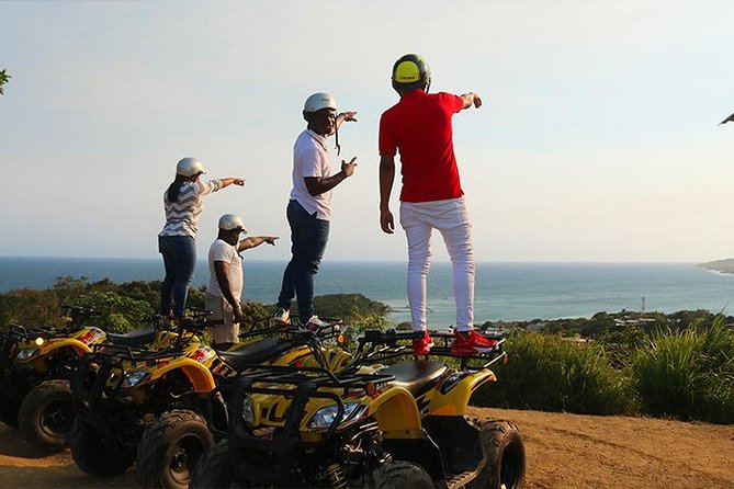 Roatan ATV Sightseeing, Sloth & Monkeys, Chocolate & Rum Factory - The ATV ride: island roads, hills, and photo stops