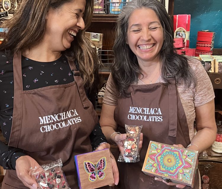 Santa Barbara: Chocolate Bar and Art Box Making Workshop - Turning a plain wooden box into a keepsake